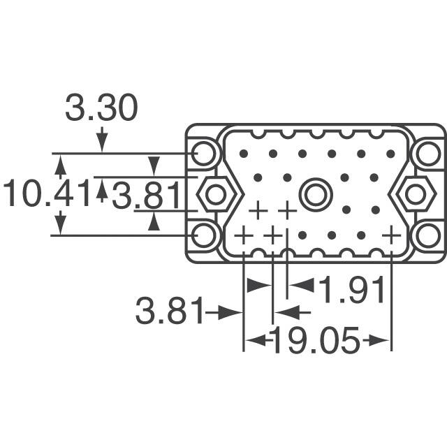 516-020-000-402 EDAC Inc.  Backplane-Steckverbindergehäuse